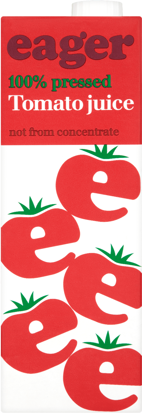 Tomato Juice - Eager Tomato Juice (1200x1763), Png Download