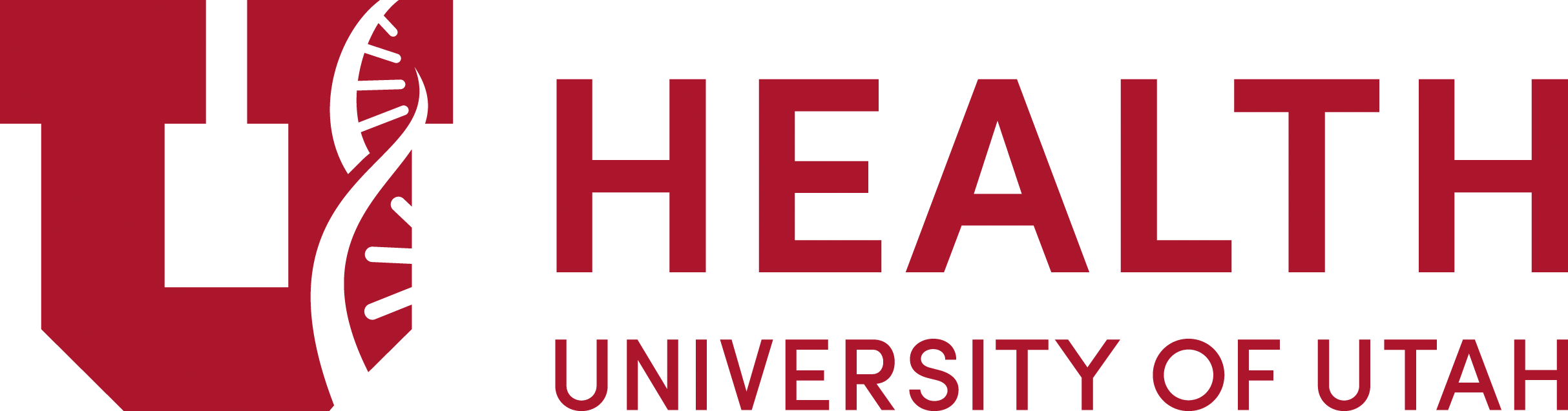 Tracking Cholera In A Drop Of Blood - University Of Utah Health Logo (2427x637), Png Download