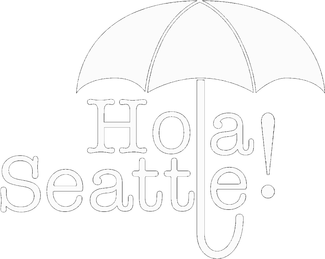 Hola Seattle Logo - Umbrella (1220x1220), Png Download