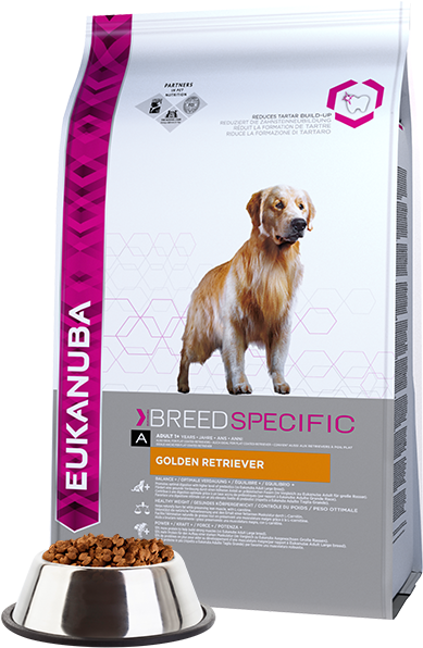 Eukanuba Adult Dry Dog Food For Golden Retriever Chicken - Eukanuba Golden Retriever (640x640), Png Download