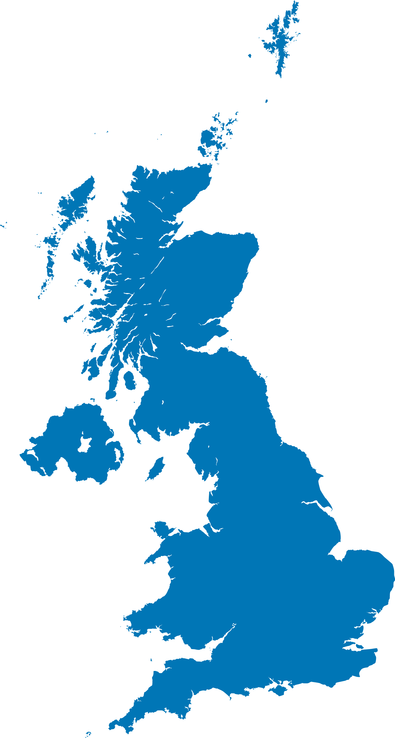 Interactive Map - Oxford On Uk Map (1286x2400), Png Download