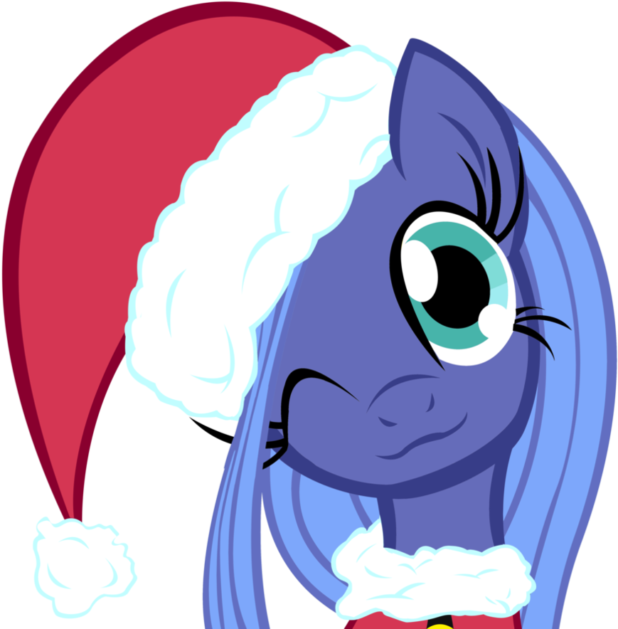 Posted Image - Mlp A Pony Christmas (894x894), Png Download
