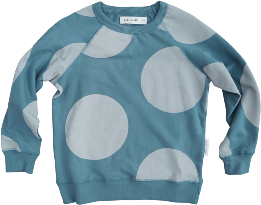 Kid And Kind Polka Dot Sweatshirt - Sweater (600x600), Png Download