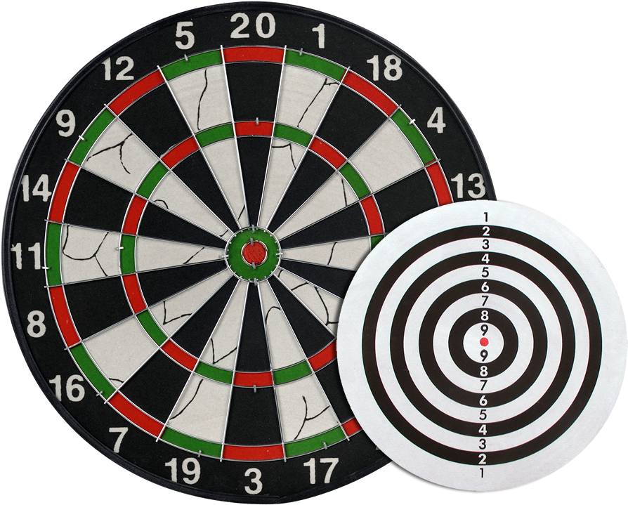 Dimensions - Dart Board (1024x755), Png Download