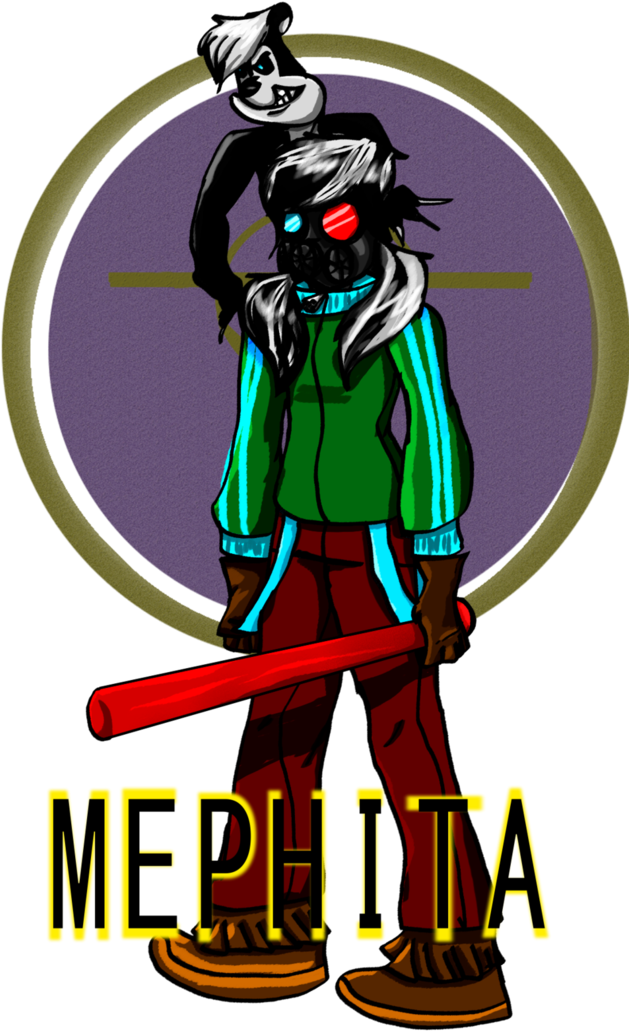 Mephita By Myimagination99 - Cartoon (629x1031), Png Download