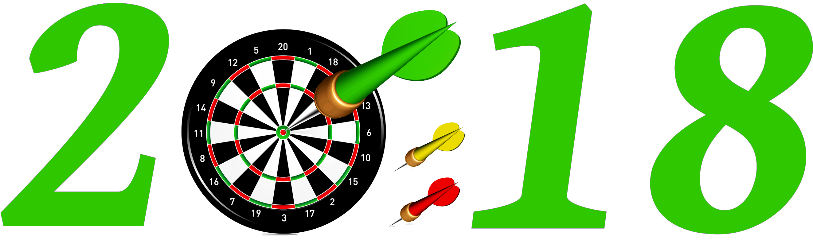 Dartworld Harrows Dart Board (2647x782), Png Download