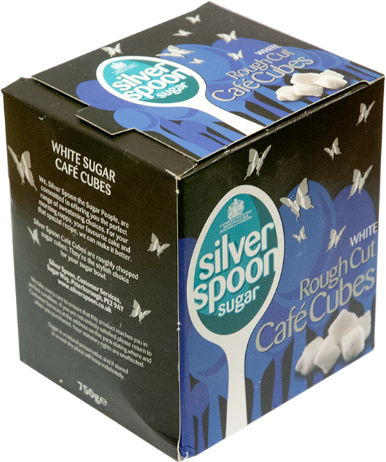 Sugar Cubes - White - Box (1064x712), Png Download