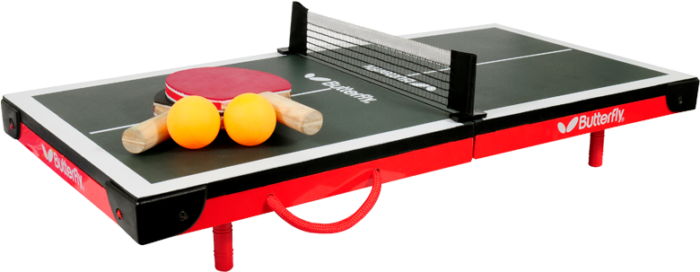 Butterfly Mini Table Tennis Table - โต๊ะ ปิงปอง (800x800), Png Download
