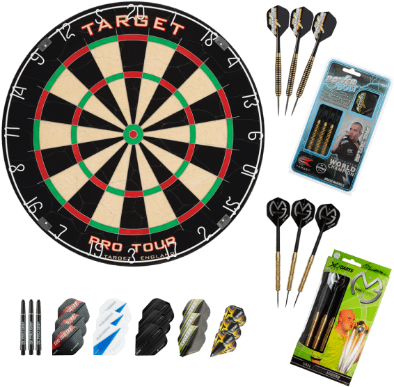 The Mcdart App - Dart Board (600x600), Png Download