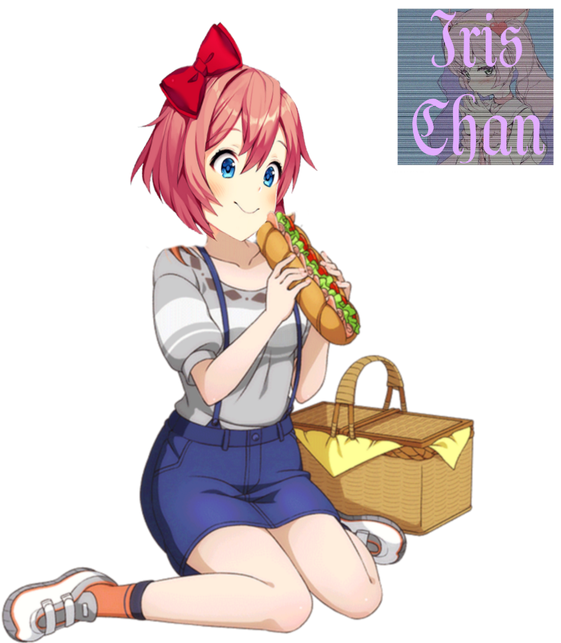 Ddlc Sticker - 千歌 ラブ ライブ ちか (1024x1024), Png Download