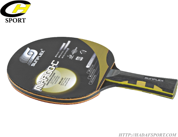 Racket Pingpong Sunflex Mikado C - Ping Pong (650x500), Png Download