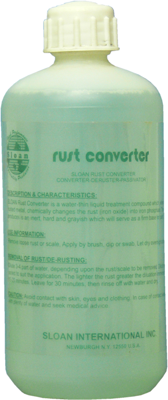 Rust Converter Converts Rust On Any Thing Made Of Ferrous - Plastic Bottle (494x894), Png Download