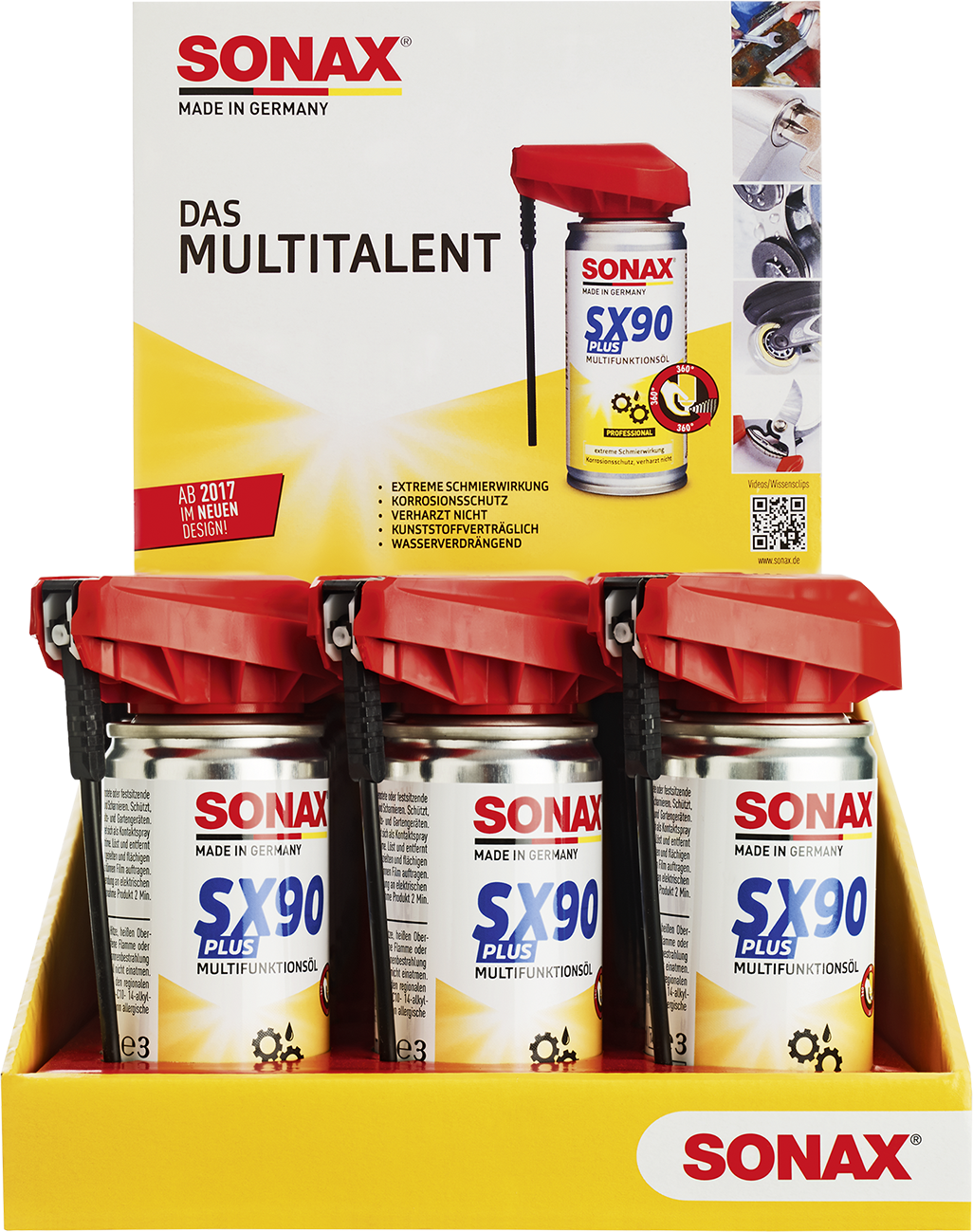 Sonax Sx90 Plus With Easyspray Counter Display - Sonax (1026x1299), Png Download