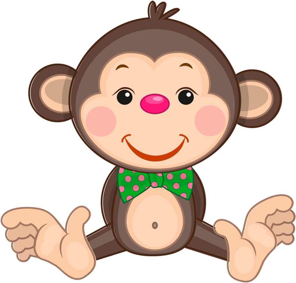 0 19188e Bdc0a47d Animal Clip Monkey - Happy Valentines Day Grandkids (1024x987), Png Download