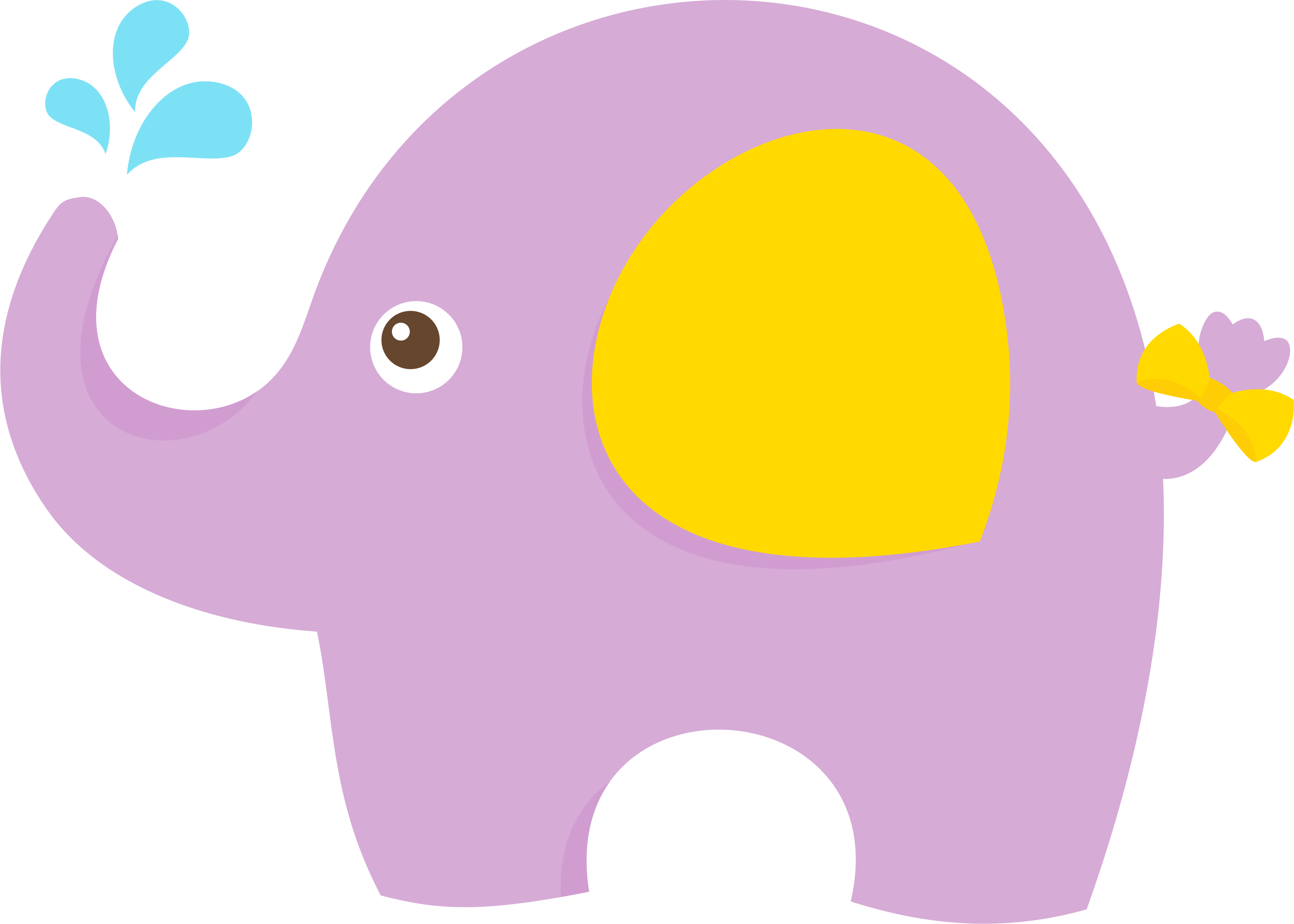 Elephant Illustration, Scrapbook Paper, Clip Art, Baby - Elefantes Para Bebes Png (3001x2144), Png Download