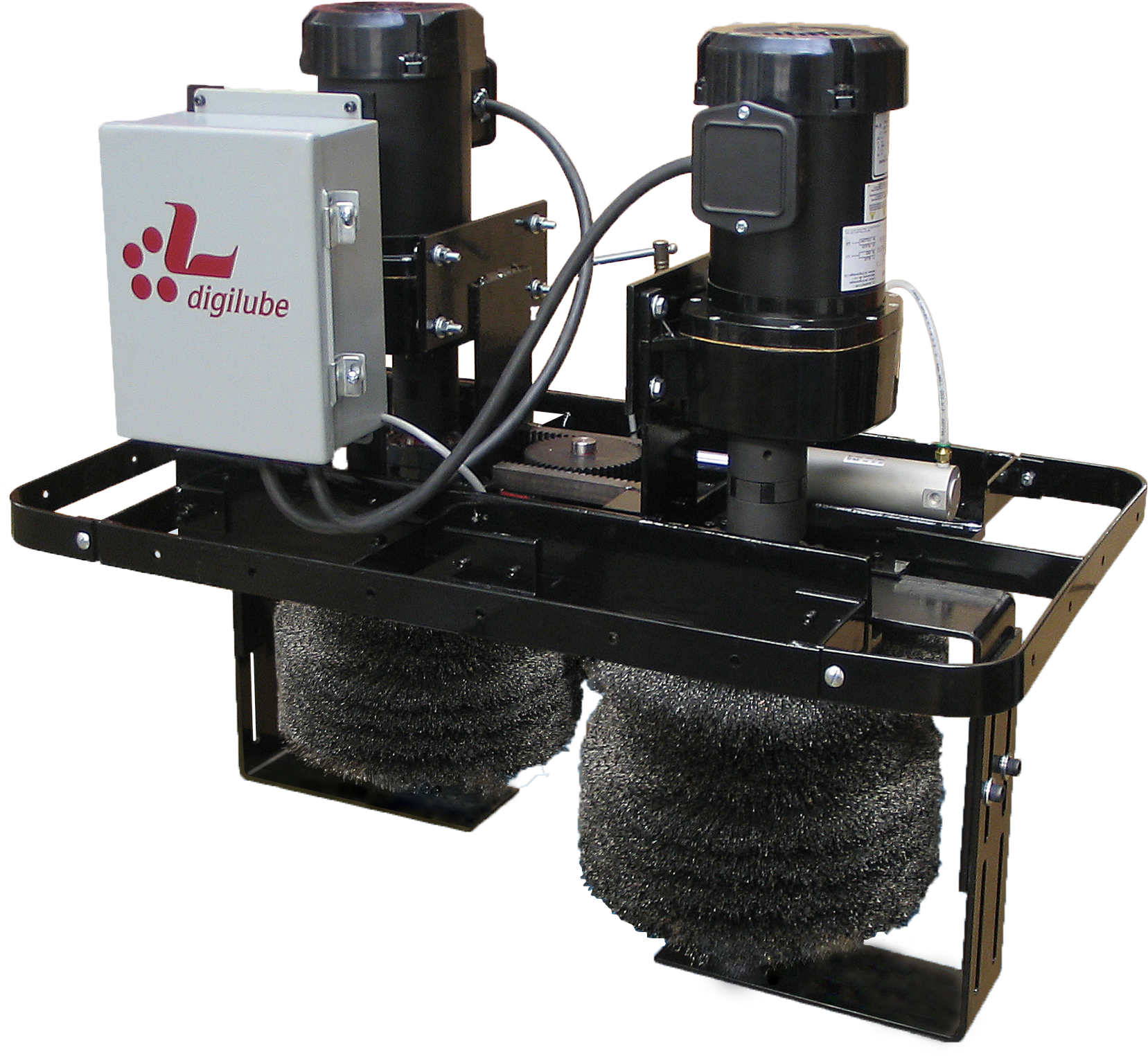 Conveyor Chain & Rail Brush Cleaners - Milling (2048x1635), Png Download