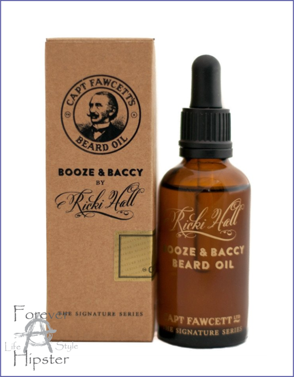 Captain Fawcett's Ricki Hall's Beard Oil - Olio Per Barba (580x745), Png Download