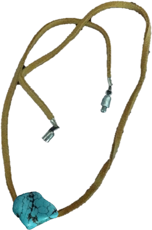 Turquoie Necklace - Necklace (513x779), Png Download