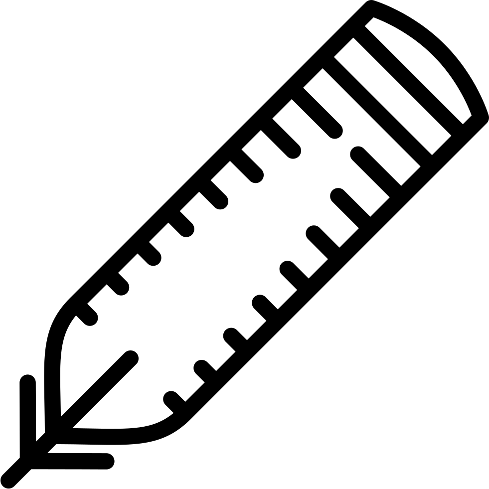 Png File Svg - Transparent Background Ruler Clip Art (981x981), Png Download