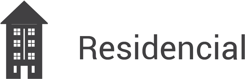 Ruben Iconos Edificios-14 - Black-and-white (1202x400), Png Download