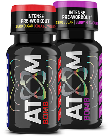 Atom Bomb - Energy Shot (570x720), Png Download