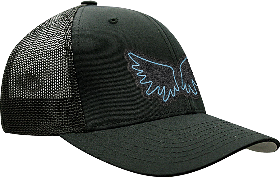 'angel Wings' Trucker Cap - Baseball Cap (900x649), Png Download