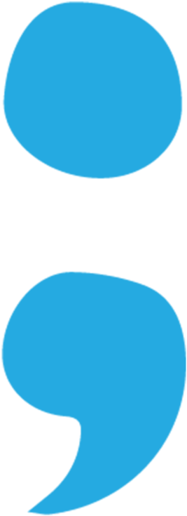 The Semicolon Wars - Circle (800x800), Png Download