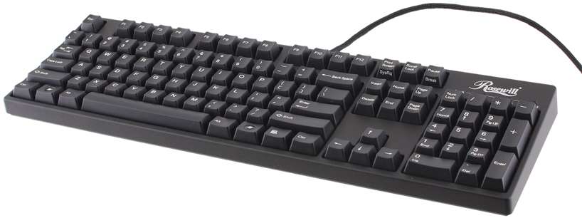 Cherry Mx Blue Keyboard - Keyboard With Credit Card Reader And Chip (830x467), Png Download