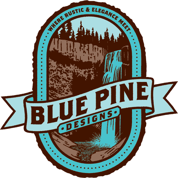 Blue Pine Design Logo - Bend Oregon (569x569), Png Download
