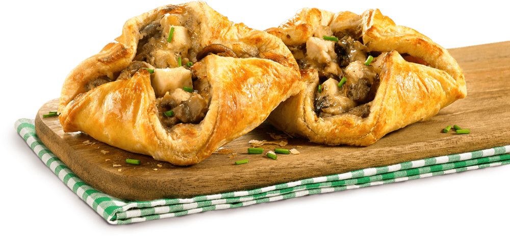 Chick Mush Crown-min - Pasty (1000x463), Png Download
