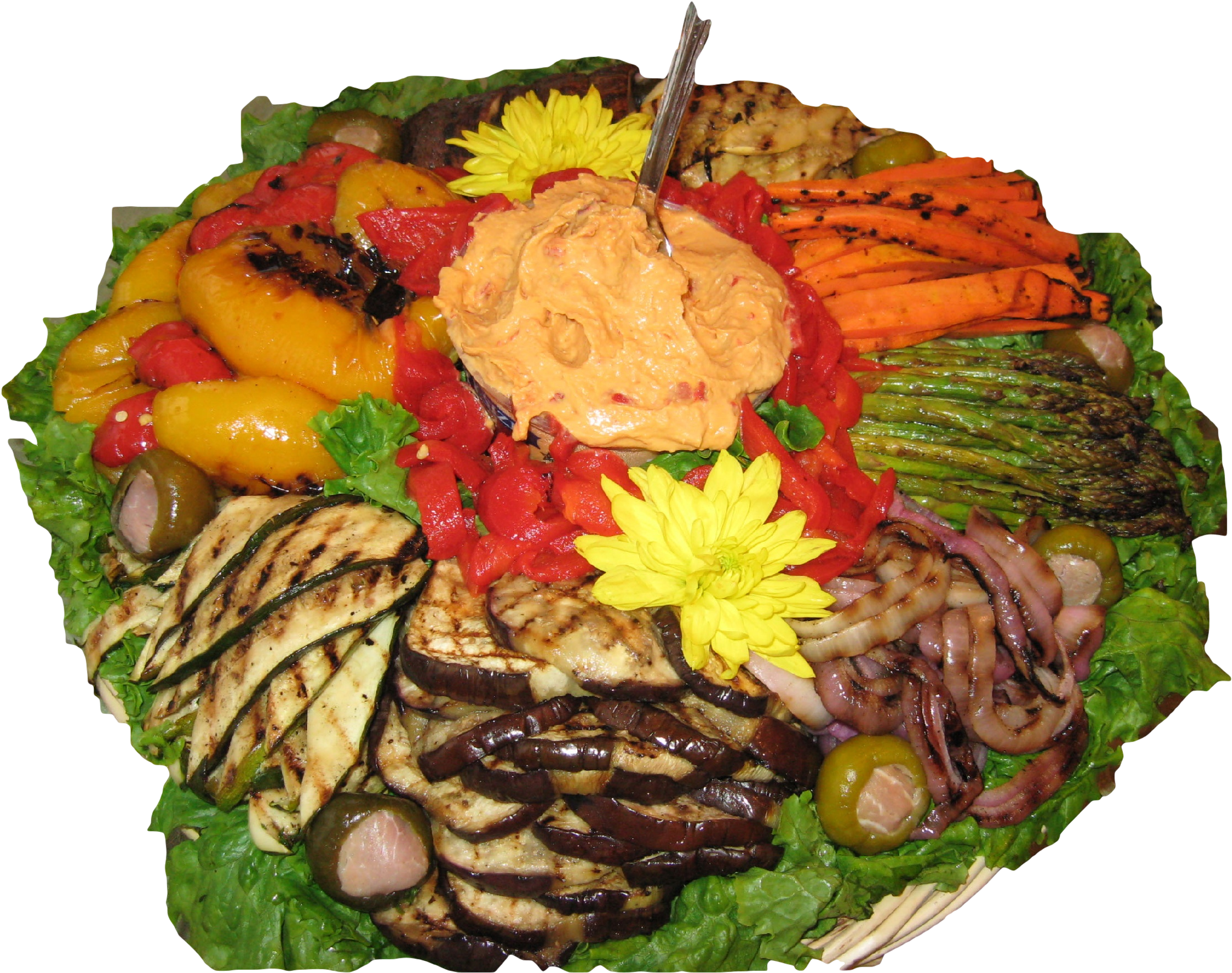 Roasted Veggies Clipped Rev 1 - Nasi Kuning (2365x1773), Png Download