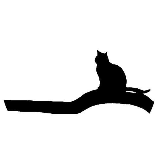 Cat Moon - Stock Illustration (566x800), Png Download