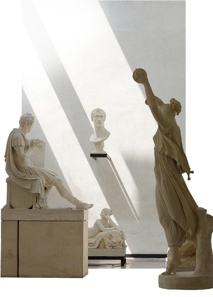 The New Structure By Carlo Scarpa - Statue (700x950), Png Download