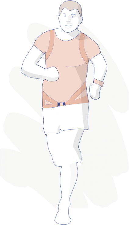 Once Your Lyne Fit Is On, The Tensors Must Be Positioned - Illustration (510x752), Png Download