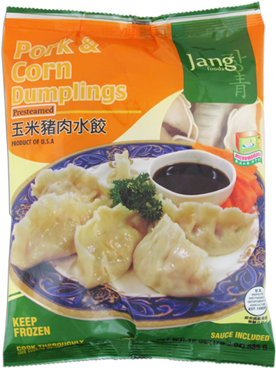 Jang Dumpling Pork/corn - Momo (600x600), Png Download