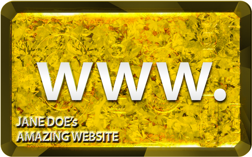 Gold Rectangle Png (1000x666), Png Download