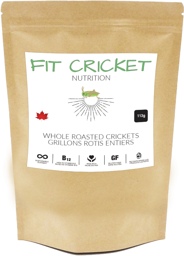 Whole Roasted Crickets - Label (1001x896), Png Download