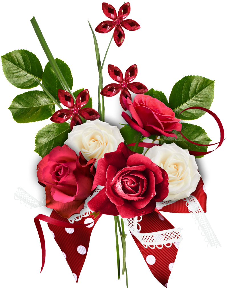 Este Diseño De Producto Es Rojo Jubiloso Día De San - Ramos De Rosas Png (1024x1024), Png Download