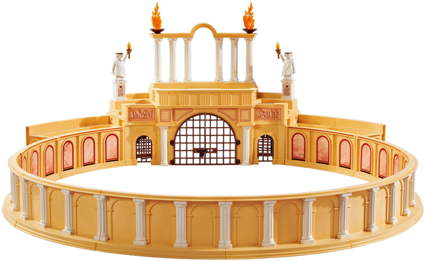 Roman Colosseum - Playmobil Colosseum (940x658), Png Download