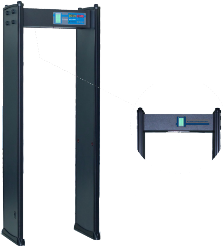 Door Frame Metal Detector Tw Dfmd - Turnstile (737x800), Png Download