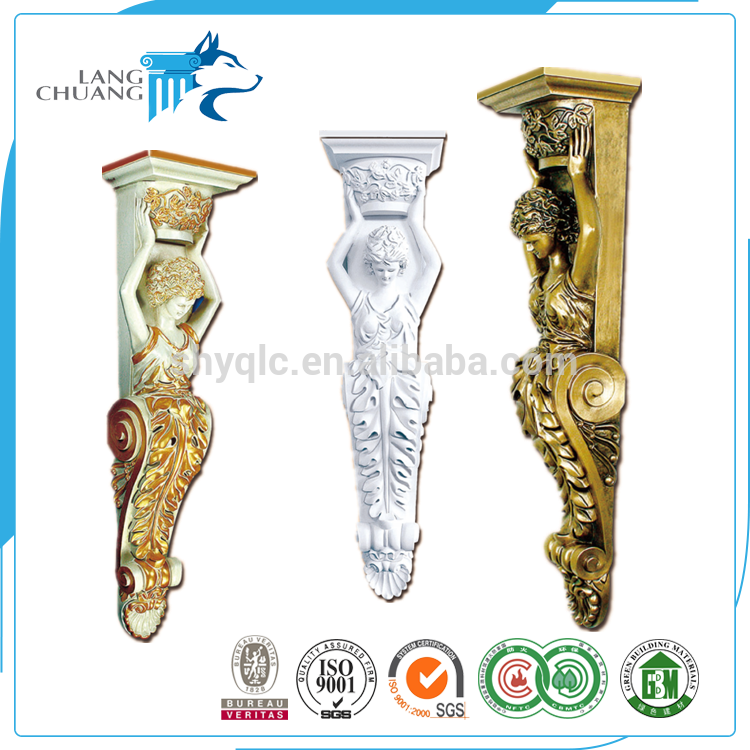 Foam Type Building Materials Interior Door Frame Embellished - Columnas Romanas En Yeso (750x750), Png Download