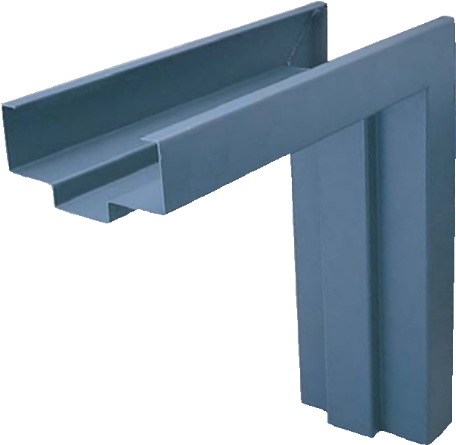 Architecural Door Frame 1 - Marcos Para Puertas Metalicas (607x600), Png Download