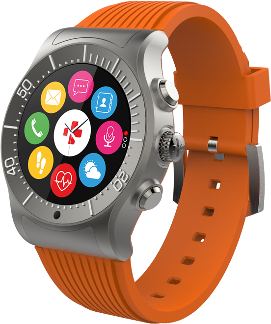 Multisport Gps Smartwatch With Sleek Design - Zesport Smartwatch (760x760), Png Download