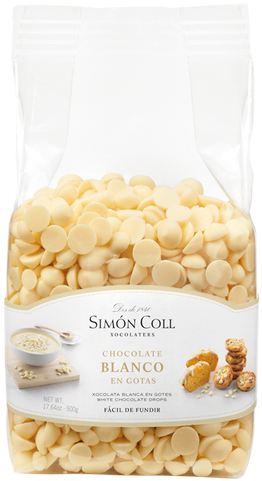 Gotas Chocolate Blanco B500g - Nut (630x630), Png Download