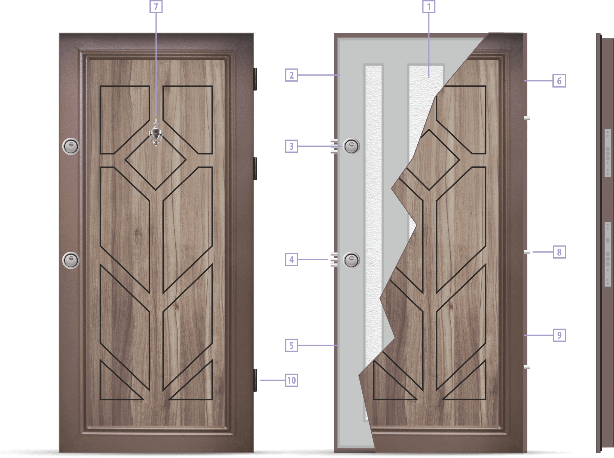 Shemi T 686 - Screen Door (2045x1527), Png Download