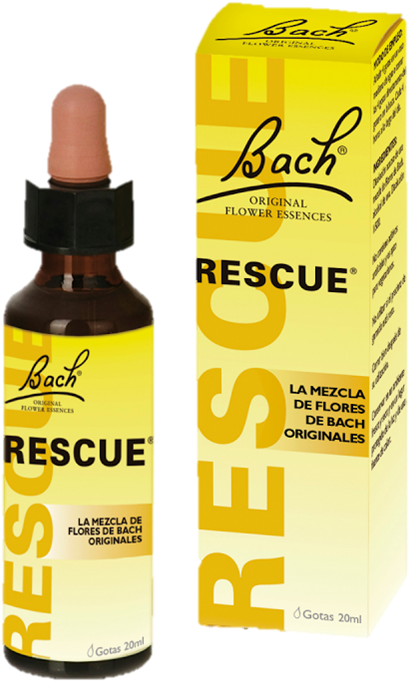 Gotas Rescue 20ml - Bach (464x735), Png Download