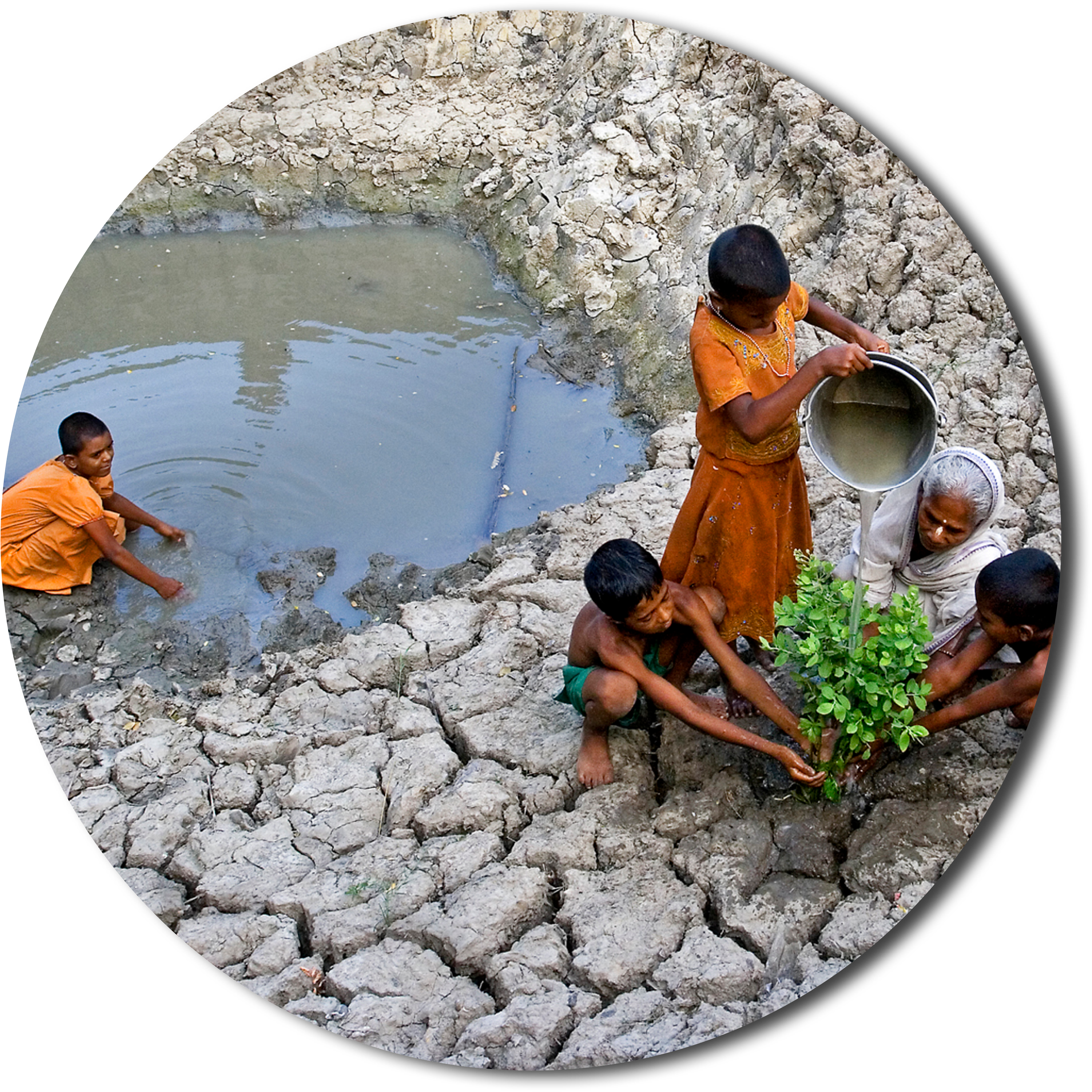 Such As The High Level Panel On Water , The World Water - Droughts In Developing Countries (3333x3333), Png Download