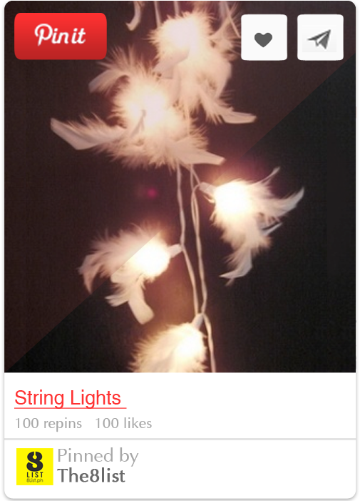 [/buffer] Party Decoration Diy Photo 7a - White Feather String Lights (632x700), Png Download