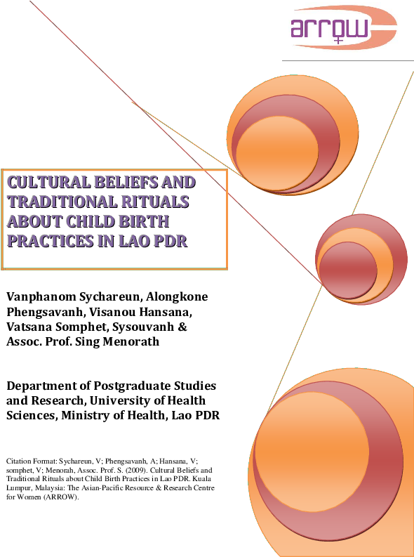 Cultural Beliefs And Traditional Rituals About Child - Circle (612x792), Png Download