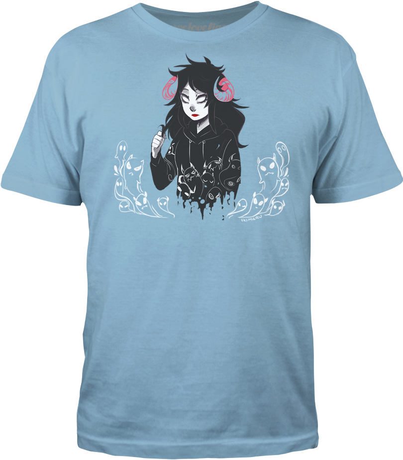 Ghost Girl - Omniknight Shirt (1000x1000), Png Download